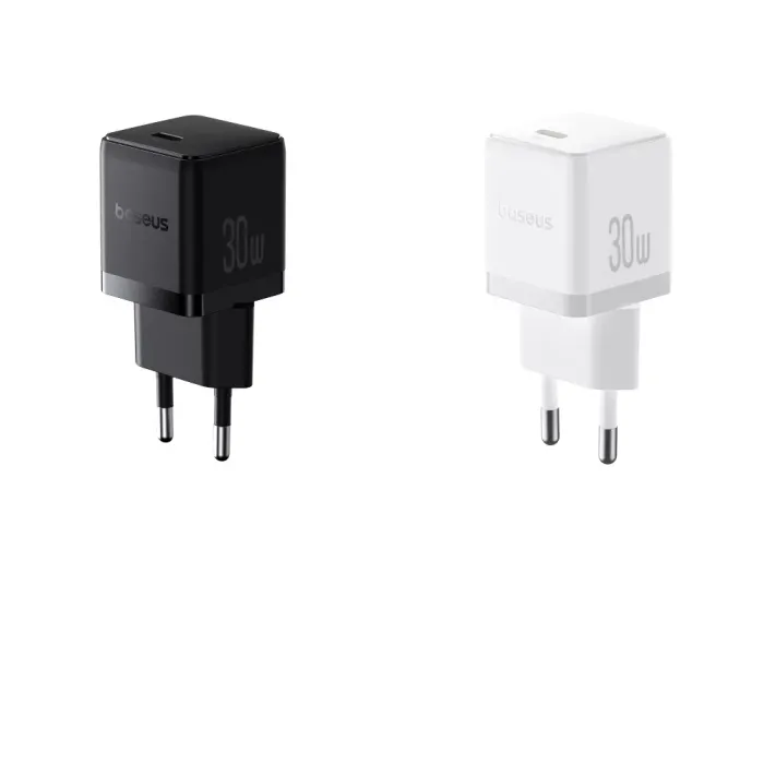 МЗП Baseus Palm Fast Charger Type-C 30W (With Cable Type-C to Type-C 60W 1m)