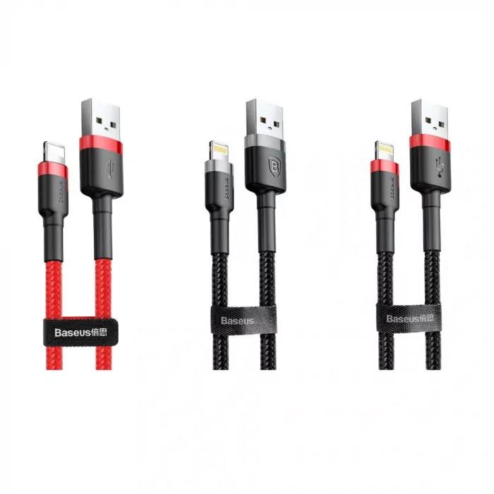 Кабель Baseus Cafule Lightning 2.4A (0.5m)