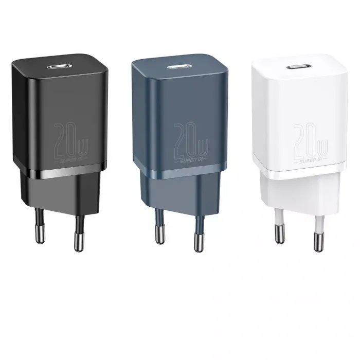 МЗП Baseus Super Silicone Quick Charger Charger 20W (Type-C)