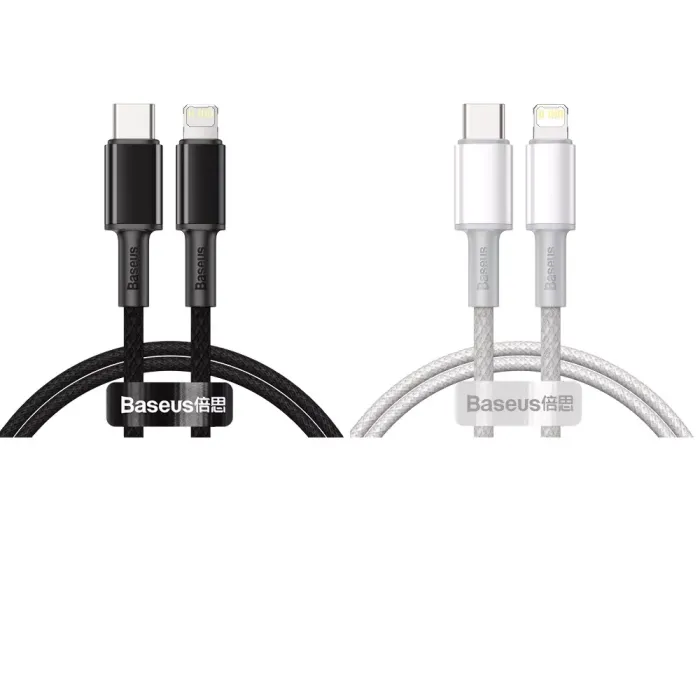 Кабель Baseus High Density Braided Type-C to Lightning PD 20W (2m)