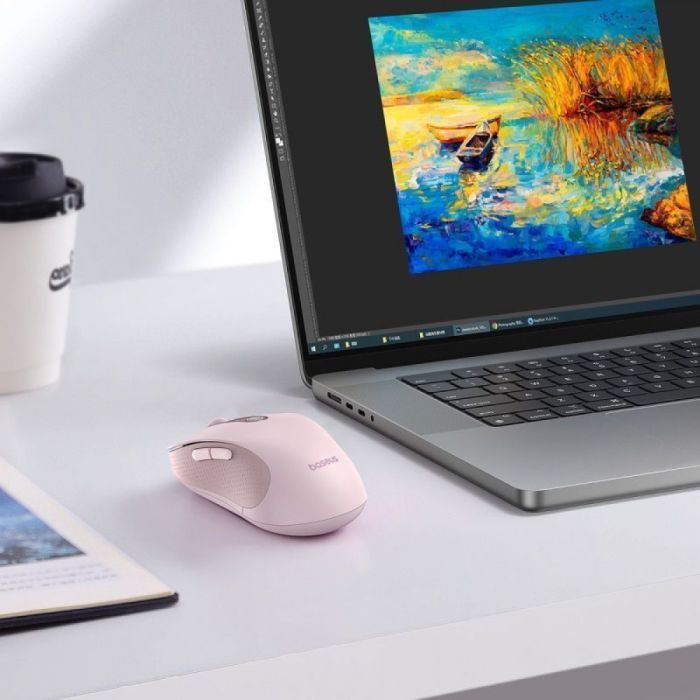 Бездротова Комп'ютерна Миша Baseus F02 Ergonomic Wireless Mouse (without Battery)
