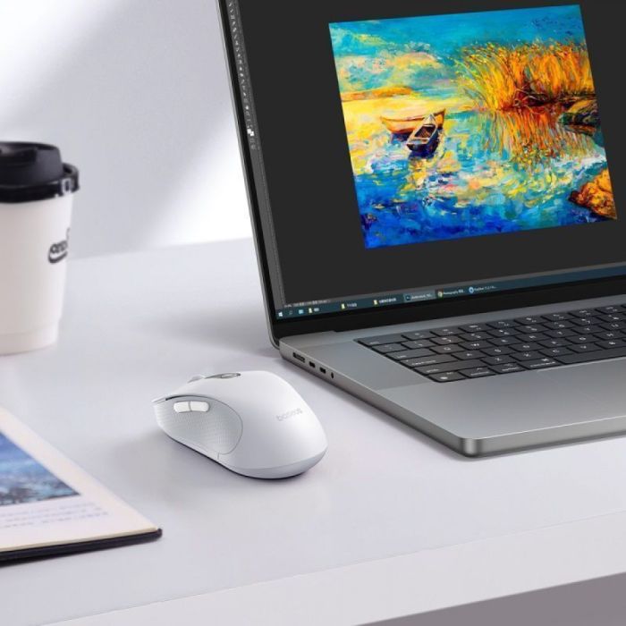 Бездротова Комп'ютерна Миша Baseus F02 Ergonomic Wireless Mouse (without Battery)