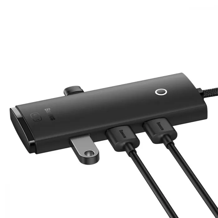 USB-A Хаб Baseus Lite Series 4-Port USB-A to USB 3.0*4 (2m)