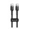 Кабель Baseus Cafule Type-C to Type-C PD 2.0 60W (2m)