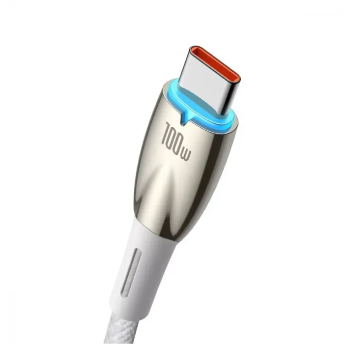 Кабель Baseus Glimmer Series Fast Charging Type-C 100W (1m)