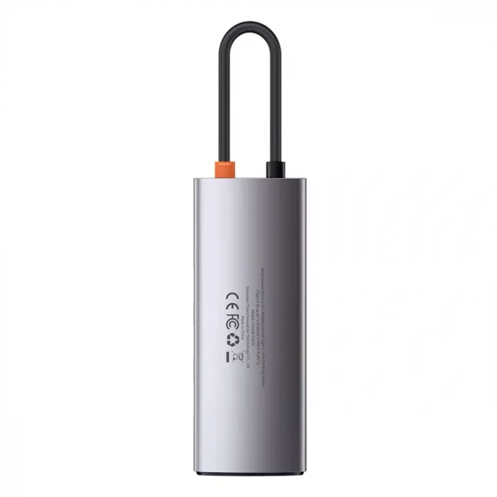 USB-Хаб Baseus Metal Gleam Series 6-in-1 Type-C