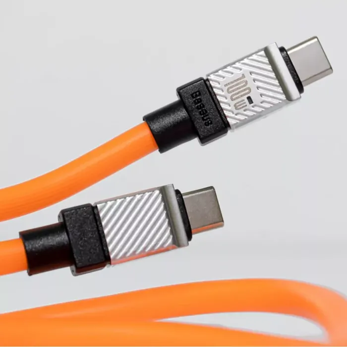 Кабель Baseus CoolPlay Series Fast Charging Type-C to Type-C 100W (1m)