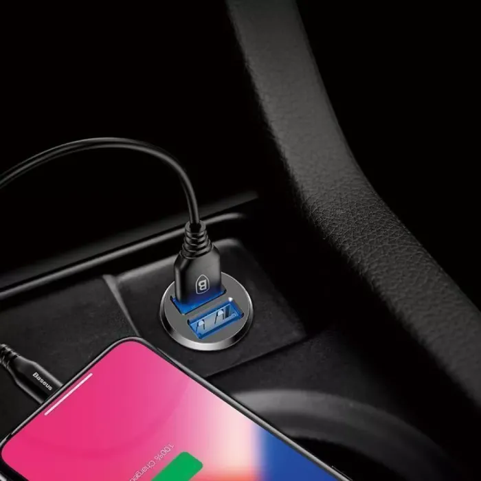 АЗП Baseus Grain 3.1A 2USB