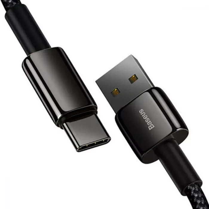 Кабель Baseus Tungsten Gold Fast Charging Lightning 2.4A (2m)