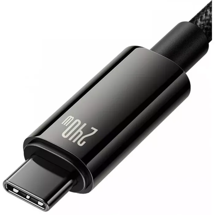 Кабель Baseus Tungsten Gold Fast Charging Type-C to Type-C 240W (2m)
