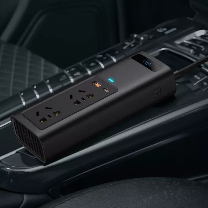 Автомобильний Інвертор Baseus In-car Inverter 150W (220V CN/EU)