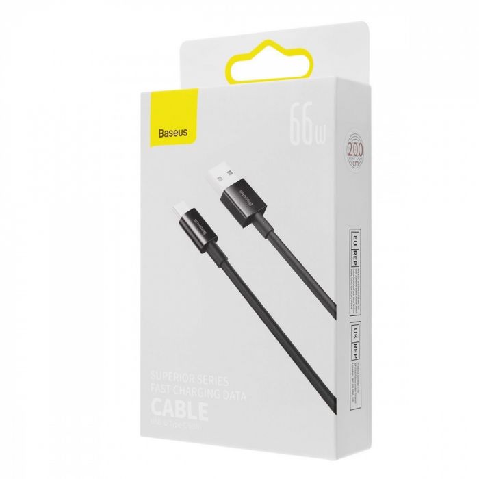 Кабель Baseus Superior Series Fast Charging Type-C PD 66W (2m)