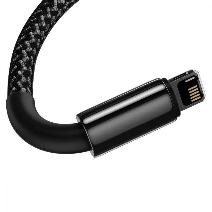Кабель Baseus Tungsten Gold Fast Charging Lightning 2.4A (1m)