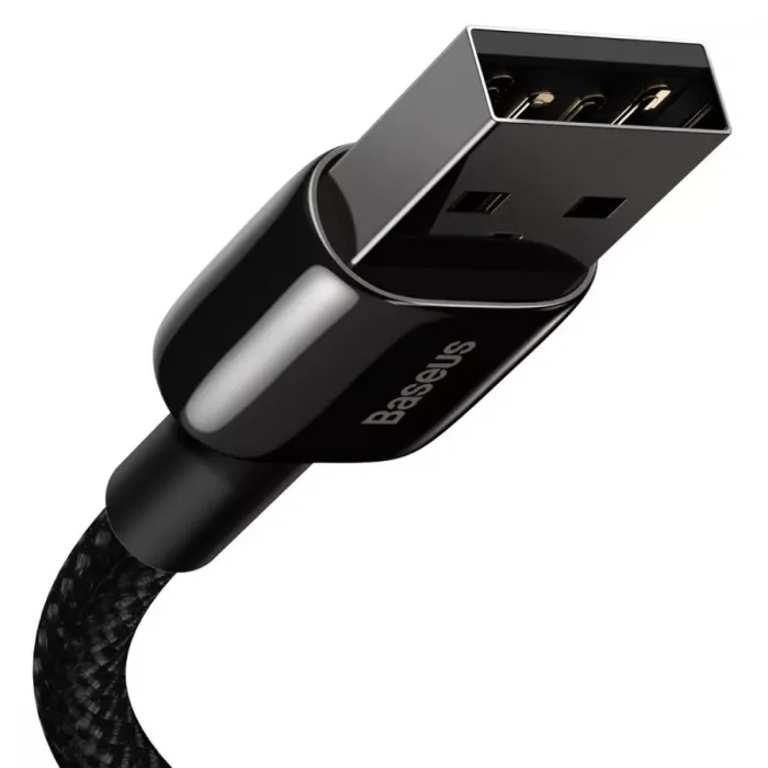 Кабель Baseus Tungsten Gold Fast Charging Lightning 2.4A (1m)