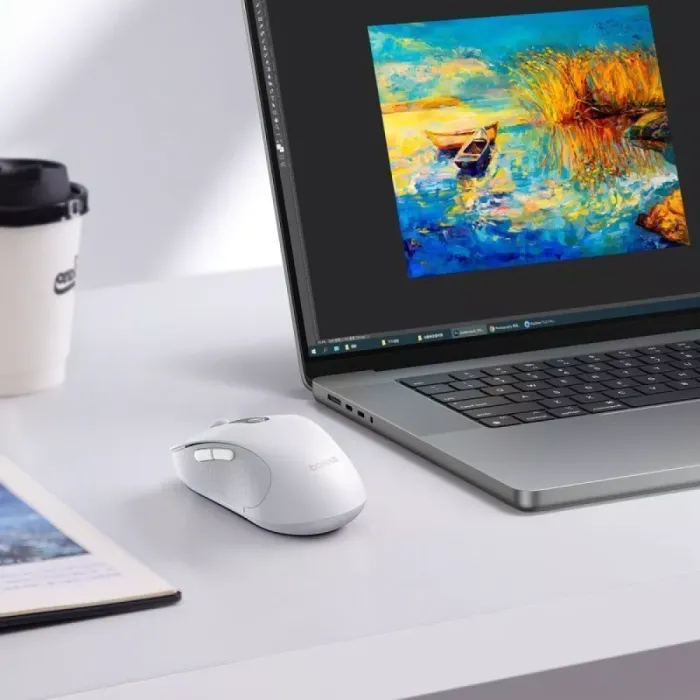 Бездротова Комп'ютерна Миша Baseus F02 Ergonomic Wireless Mouse (without Battery)