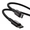 Кабель Baseus Tungsten Gold Fast Charging Type-C to Type-C 100W (2m)