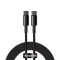 Кабель Baseus Tungsten Gold Fast Charging Type-C to Type-C 100W (2m)