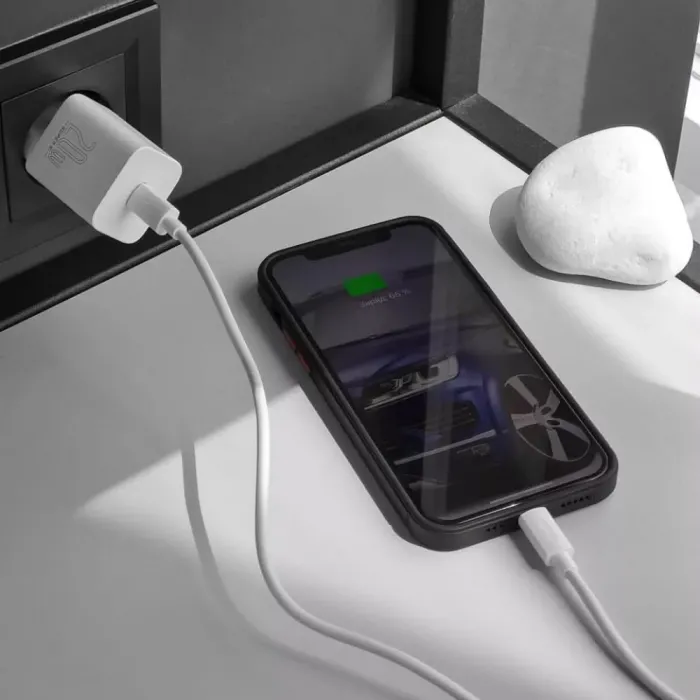 МЗП Baseus Super Silicone Quick Charger Charger 20W (Type-C)