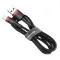 Кабель Baseus Cafule Lightning 2.4A (1m)