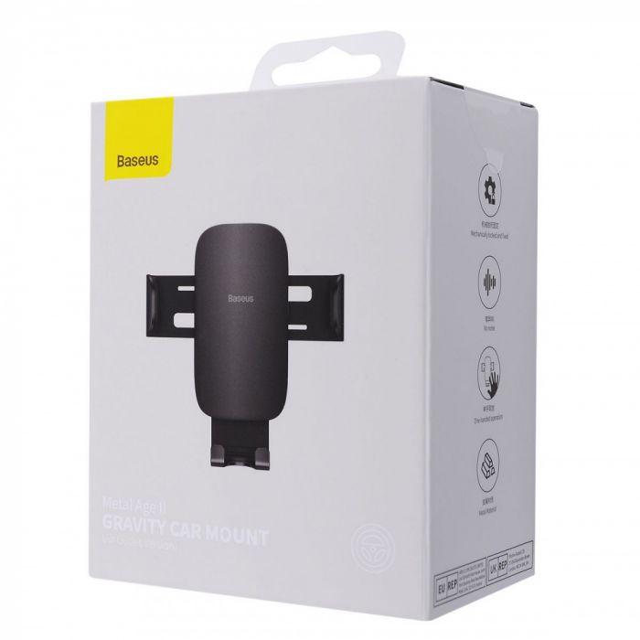 Автомобільний тримач Baseus Metal Age 2 Gravity Air Outlet Car Mount