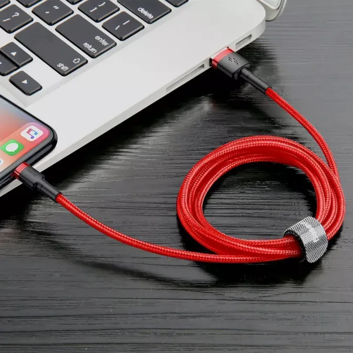 Кабель Baseus Cafule Lightning 2.4A (0.5m)