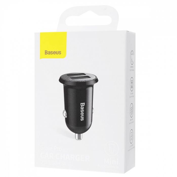 АЗП Baseus Grain Pro 4.8A 2USB