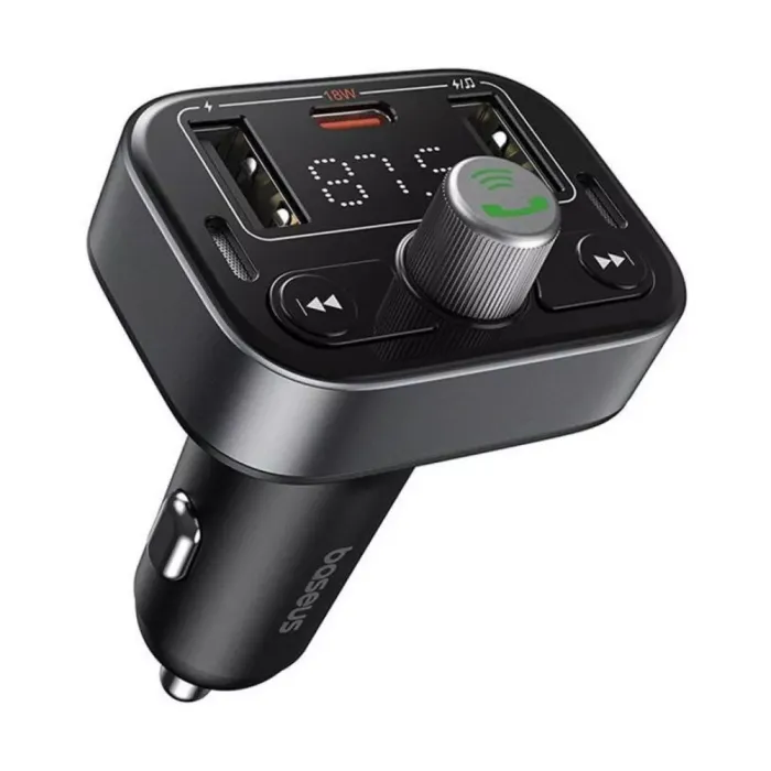 АЗП Baseus FM Launcher S-09 Pro 35W (PD+QC3.0) Type-C+2USB