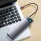 USB-Хаб Baseus Metal Gleam Series 12-in-1 (Type-C to HDMI+USB3.1*2+USB3.0*2+Type-C 3.1+PD+RJ45+SD/TF