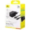 МЗП Baseus Palm Fast Charger Type-C+USB 20W (With Cable Type-C to Type-C 60W 1m)