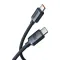 Кабель Baseus Crystal Shine Series Type-C to Type-C 100W (1.2m)