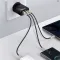 МЗП Baseus Compact Quick Charger 30W QC+ PD (1Type-C + 2USB)