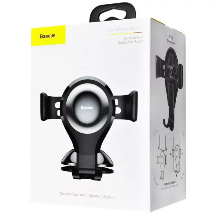 Автомобільний тримач Baseus Osculum Type Gravity Car Mount