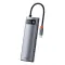 Type-C-Хаб Baseus Metal Gleam Series 8-in-1 Multifunctional