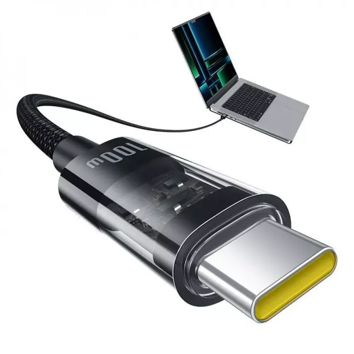 Кабель Baseus Gem Fast-Charging Type-C to Type-C 100W 2m