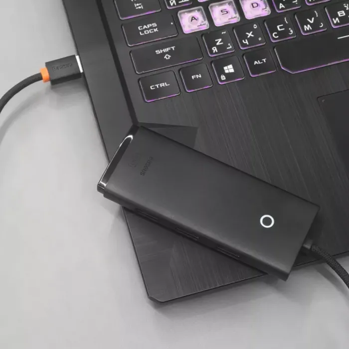 USB-Хаб Baseus Lite Series 4-in-1 (USB-A to USB 3.0*4) (0.25m)