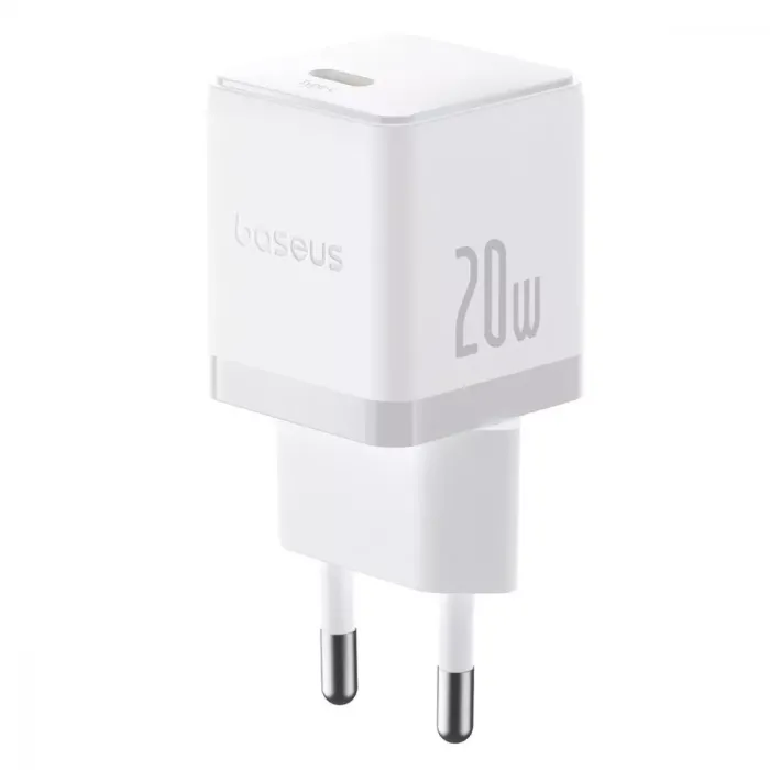 МЗП Baseus Palm Fast Charger Type-C 20W (With Cable Type-C to Type-C 60W 1m)