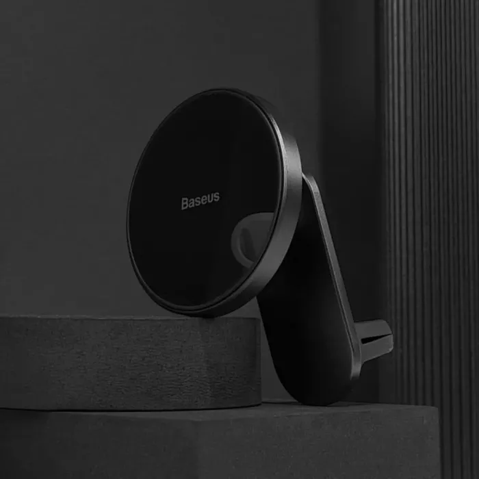 Тримач в машину з Бездротовим ЗП Baseus Big Energy 15W