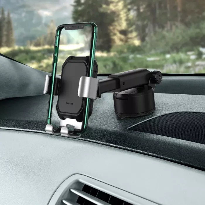 Тримач в машину Baseus Tank Gravity Car Mount With Suction Base