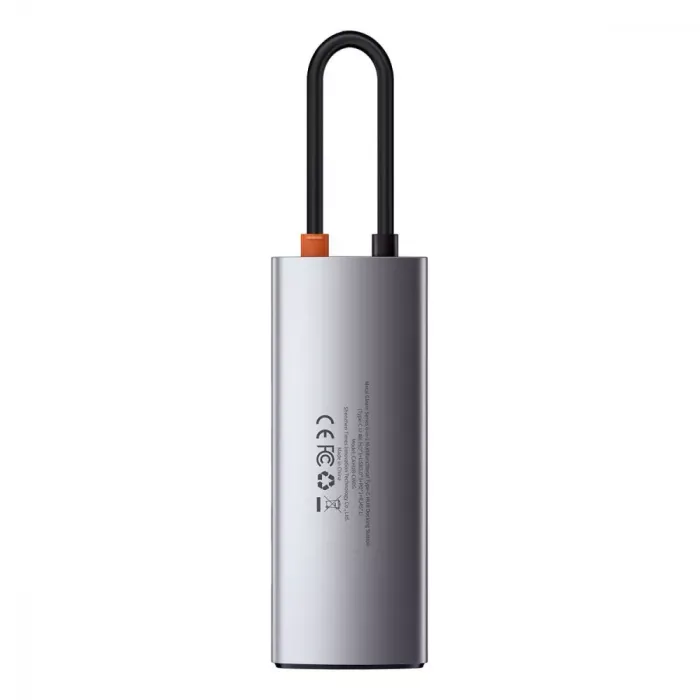 USB-Хаб Baseus Metal Gleam Series 5-in-1 Type-C