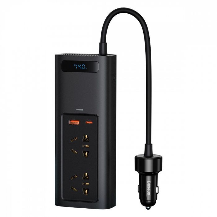Автомобильний Інвертор Baseus In-car Inverter 150W (220V CN/EU)