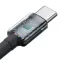 Кабель Baseus Cafule Type-C to Type-C 100W 2m (2pcs)