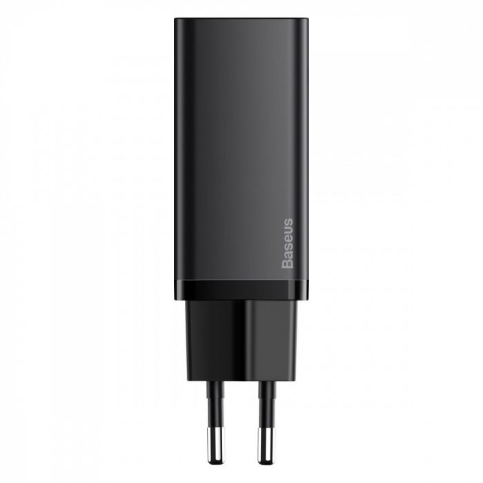 МЗП Baseus GaN2 Lite Quick Charger 65W (1 Type-C + 1 USB)