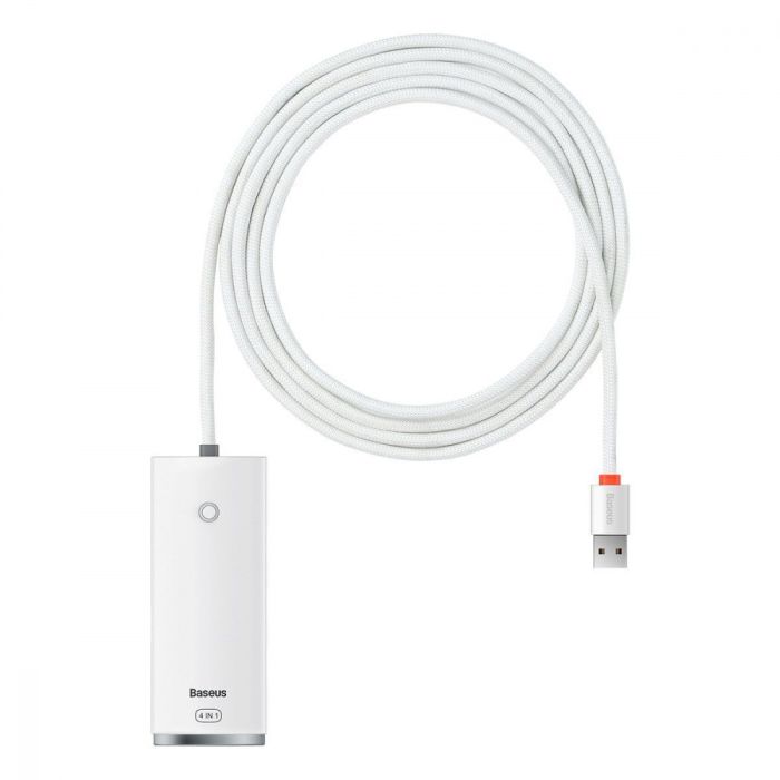 USB-A Хаб Baseus Lite Series 4-Port USB-A to USB 3.0*4 (2m)