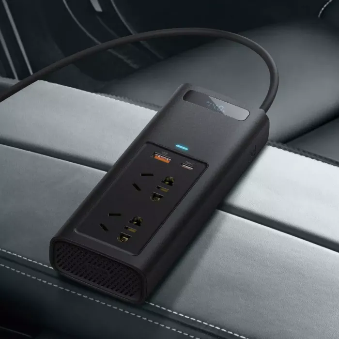 Автомобильний Інвертор Baseus In-car Inverter 150W (220V CN/EU)