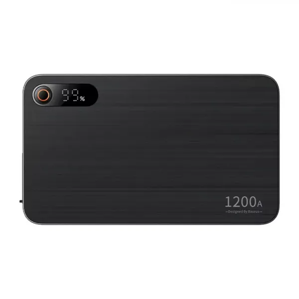 Пускозарядное устройство Бустер Baseus Super Energy Pro+ Car Jamp Starter 3in1 12V 12000mAh 1200A с функцией Павербанка 100W 5V/3A и LED фонарика Черный