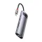 USB-Хаб Baseus Metal Gleam Series 8-in-1 Type-C