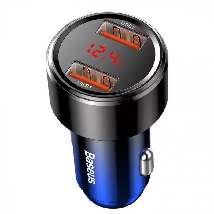 АЗП Baseus Magic Series Digital Display QC 3.0 45W 2USB
