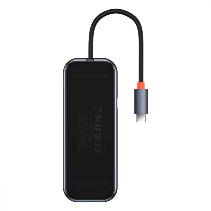 Type-C-Хаб Baseus AcmeJoy 6-Port Type-C HUB (Type-C to HDMI + 2xUSB3.0 + USB2.0 + Type-C PD&Data + R