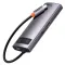USB-Хаб Baseus Metal Gleam Series 6-in-1 Type-C