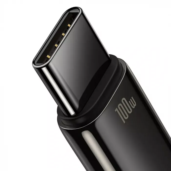 Кабель Baseus Tungsten Gold Fast Charging Data Type-C 100W (1m)